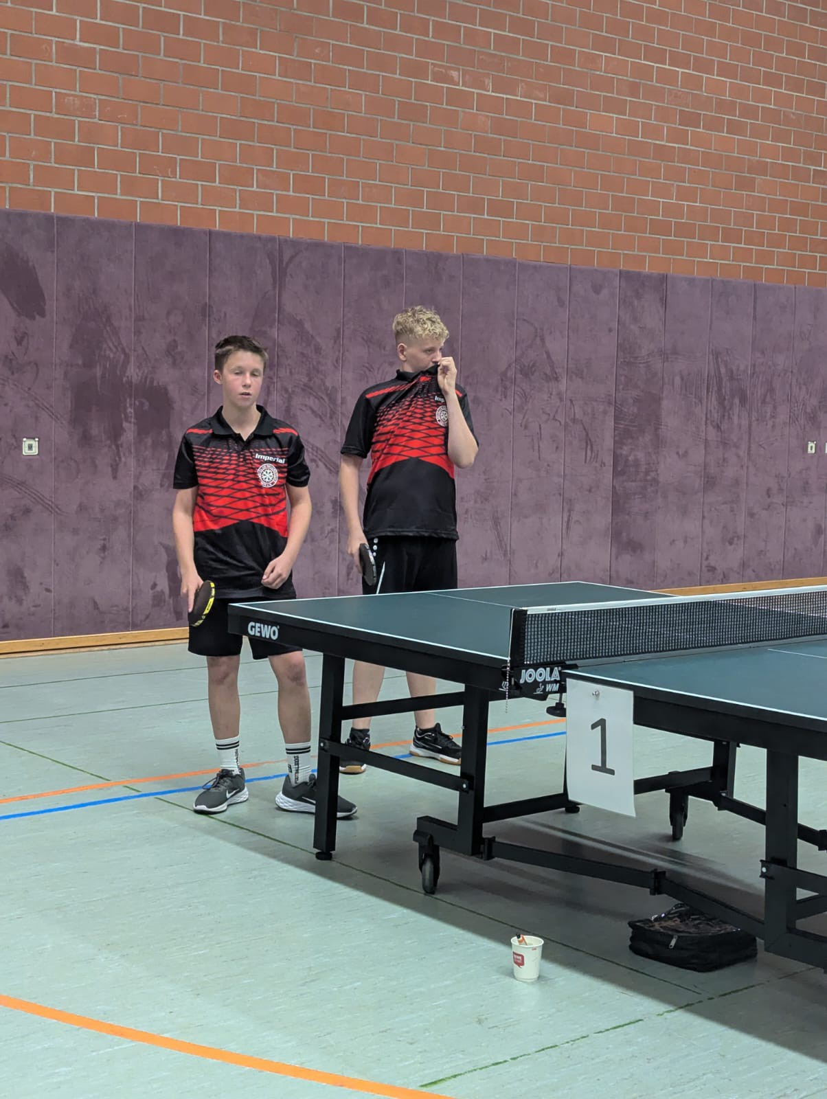 von links: Johannes Zehender und Fynn Niebel