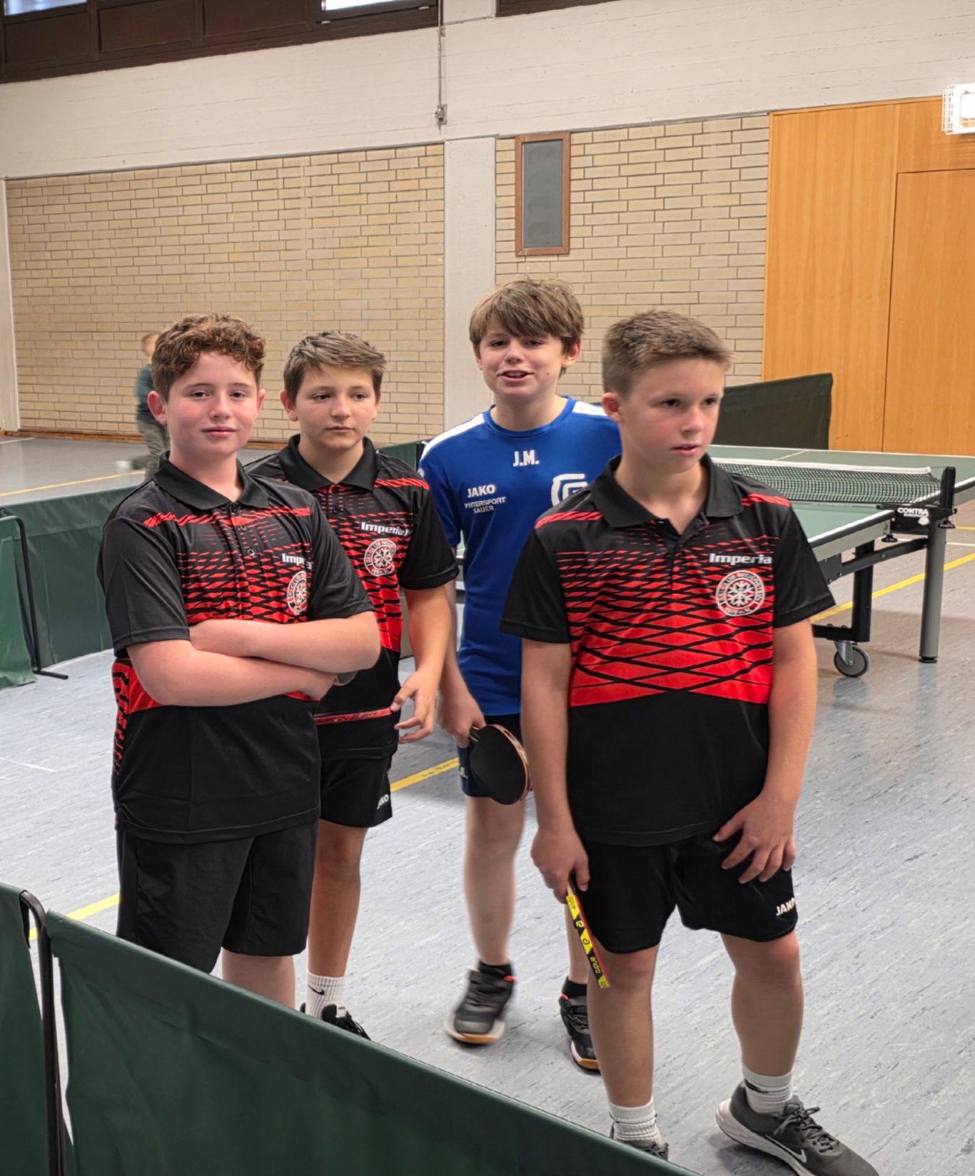 von links: J. Hofmann, M. Apel, J. Dippel, J. Zehender